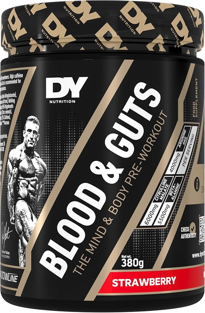 BLOOD & GUTS 380gr - NEW ERA OF PRE WORKOUT - DY