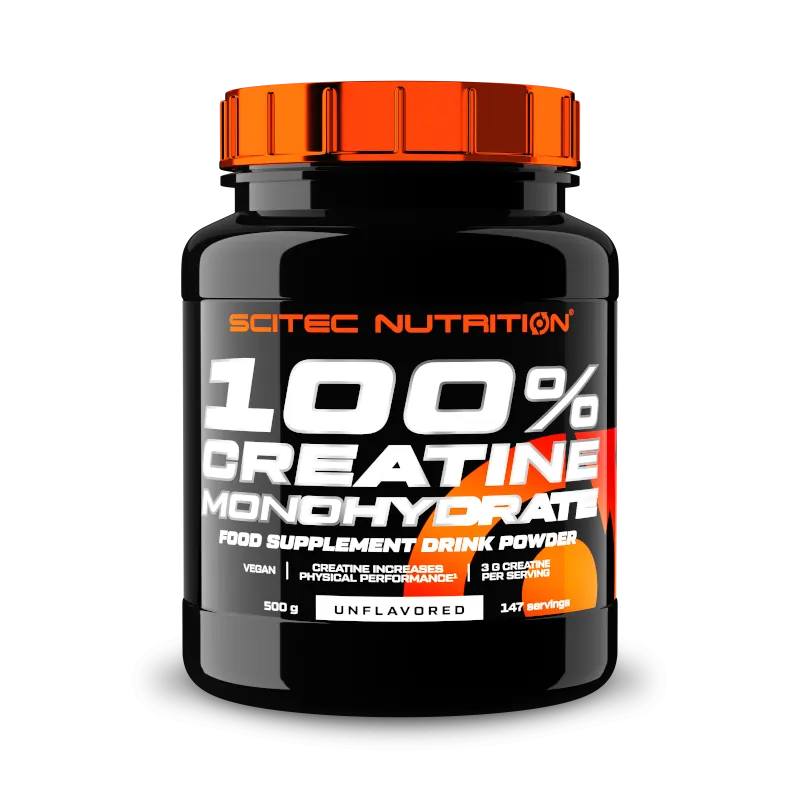 100% CREATINE MONOHYDRATE 500gr - SCITEC