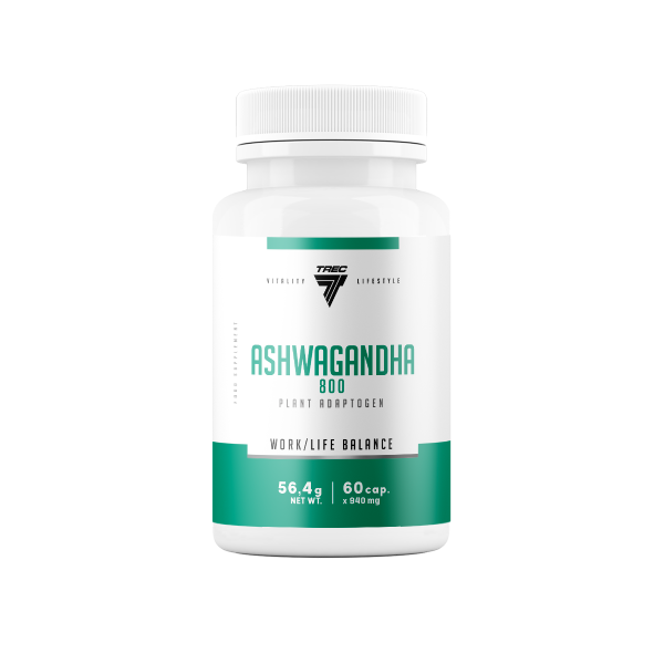 ASHWAGANDHA 800 60caps - TREC