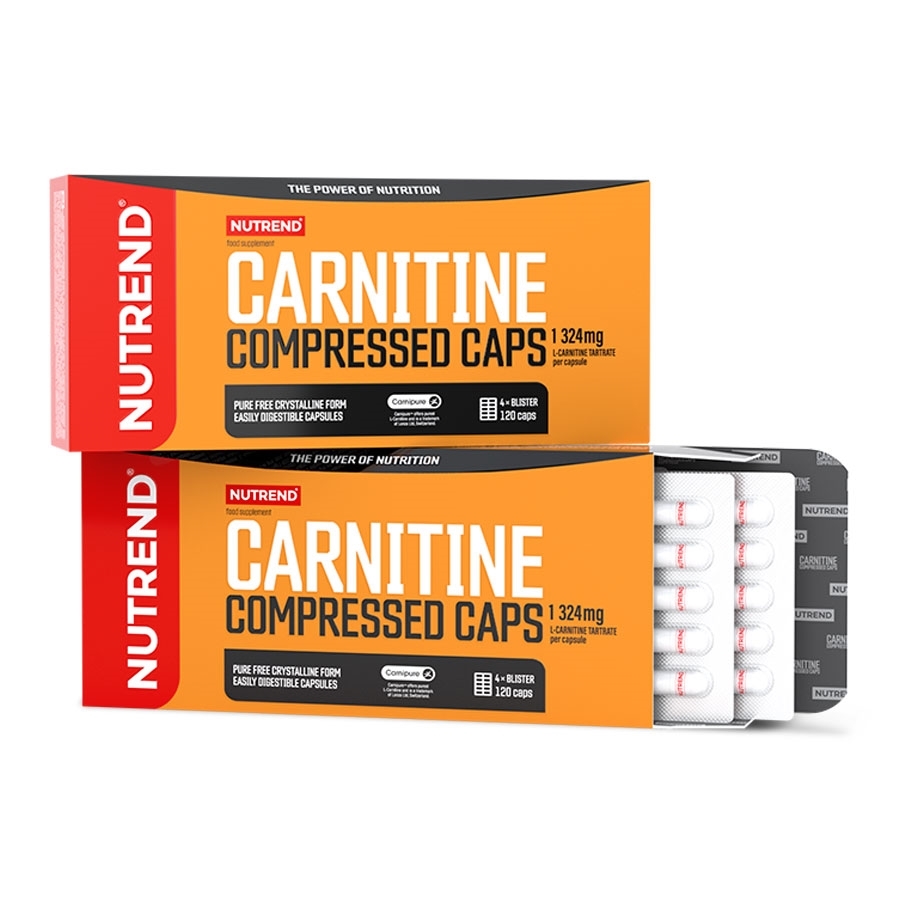 Nutrend CARNITINE COMPRESSED CAPS 1324mg Carnipure® 30 caps