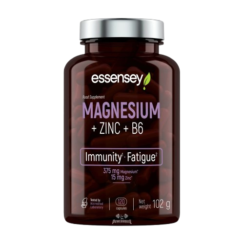 MAGNESIUM + ZINC + B6 120caps - ESSENSEY
