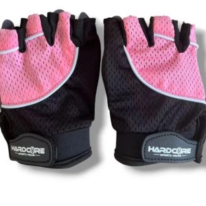Hardcore Lady Fitness Gloves Pink