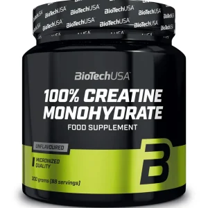 BioTechUSA 100% Micronized Creatine Monohydrate 300gr 88servings