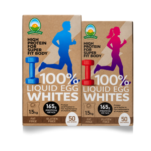100% Liquid Egg Whites 1.5kg – 165g Protein